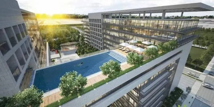 Fully Furnished Studio With Balcony, Shared Infinity Pool, Gym And Private Parking 0*, Abu Dhabi Emirati Arabi Uniti